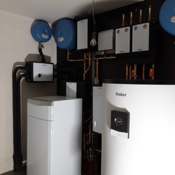 11/2018 - Warmtepomp Vaillant Flexotherm - nieuwbouwwoning in Balen